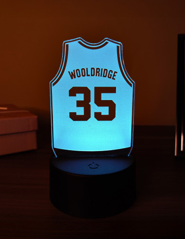 Custom Basketball Jersey LED Light | Name & Number Gift