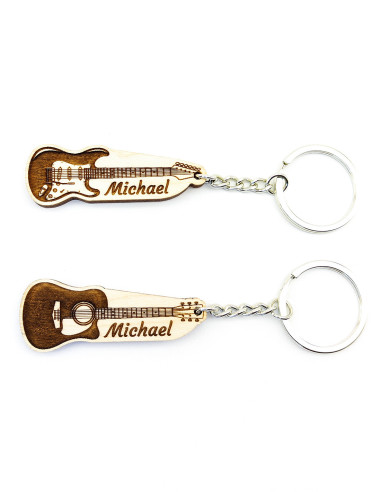 Geschenkset für Musikliebhaber mit Gitarrendesign