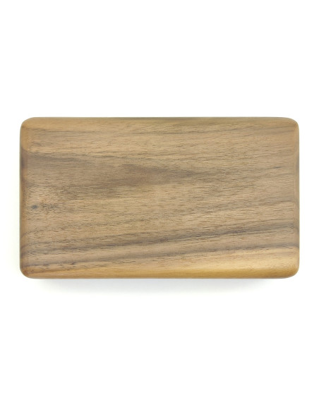 Personalized Walnut Jewelry Box | Custom Engraved Wooden Gift for Her