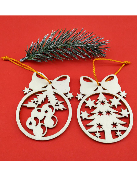 Christmas ornament set - 5 pieces