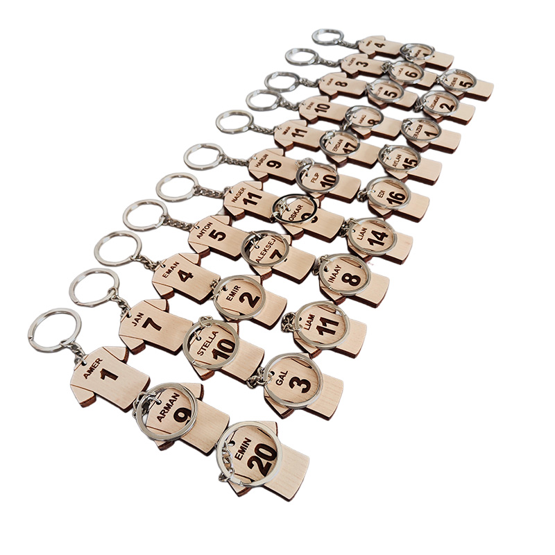 Personalisiertes Fußballtrikot für jedes Teammitglied.