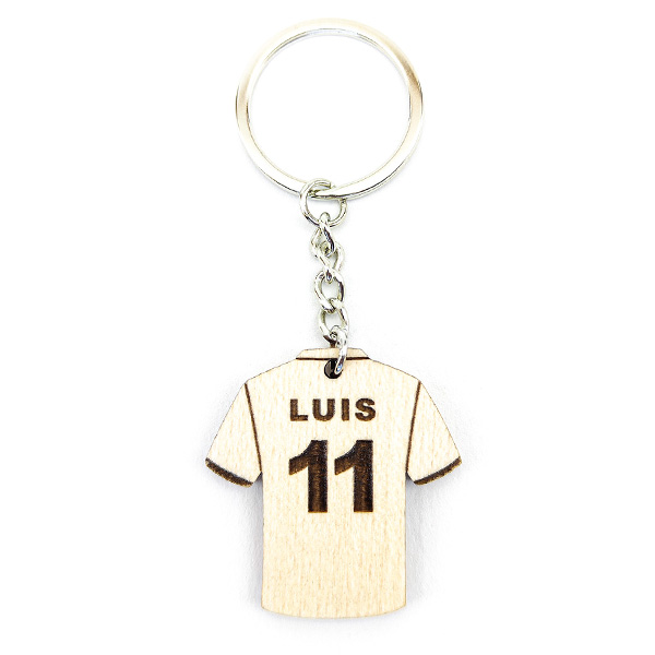 Llavero de camiseta de béisbol