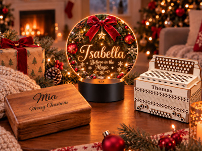 10 Unique Personalized Christmas Gift Ideas for Someone Special