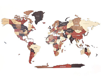 Pourquoi une carte du monde en bois est la déco murale parfaite pour les amoureux de voyage